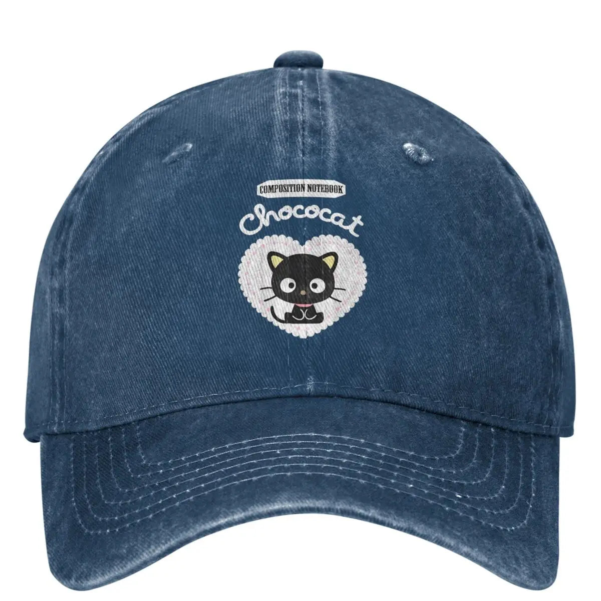 Chococat Sweet Valentine Baseball Cap Hello Kitty Streetwear Women Men Trucker Hat Sun Visors Running Hippie Baseball Caps Gift