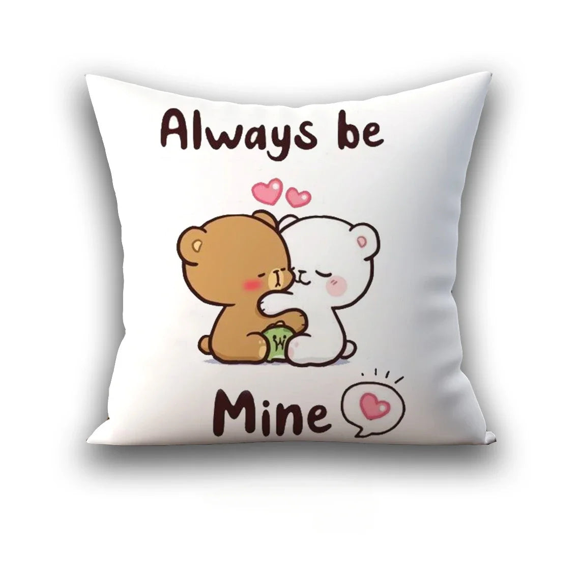 Bubu Dudu Pillow Cover Birthday Wedding Gifts 45x45 Cushions Covers Dakimakura Throw Pillows Square Pillowcase Cute