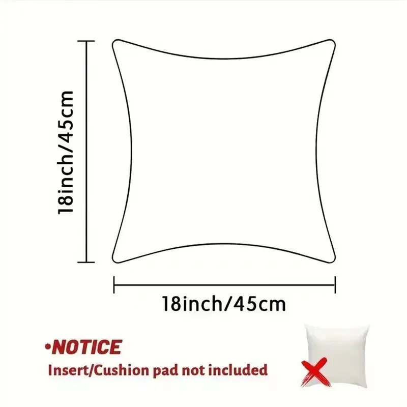 Bubu Dudu Cushion Cover Love Themed Home Decor Pillowcase Soft Throw Pillows for Living Room Bedroom Sofa Daily Decoration Gifts