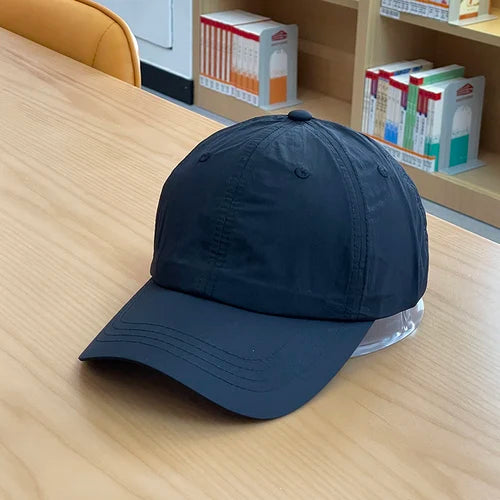 Sparkling Style Quick-Drying Baseball Hat Men and Women Outdoor Running Internet Hot Casual Spring Outing Peaked Cap Women