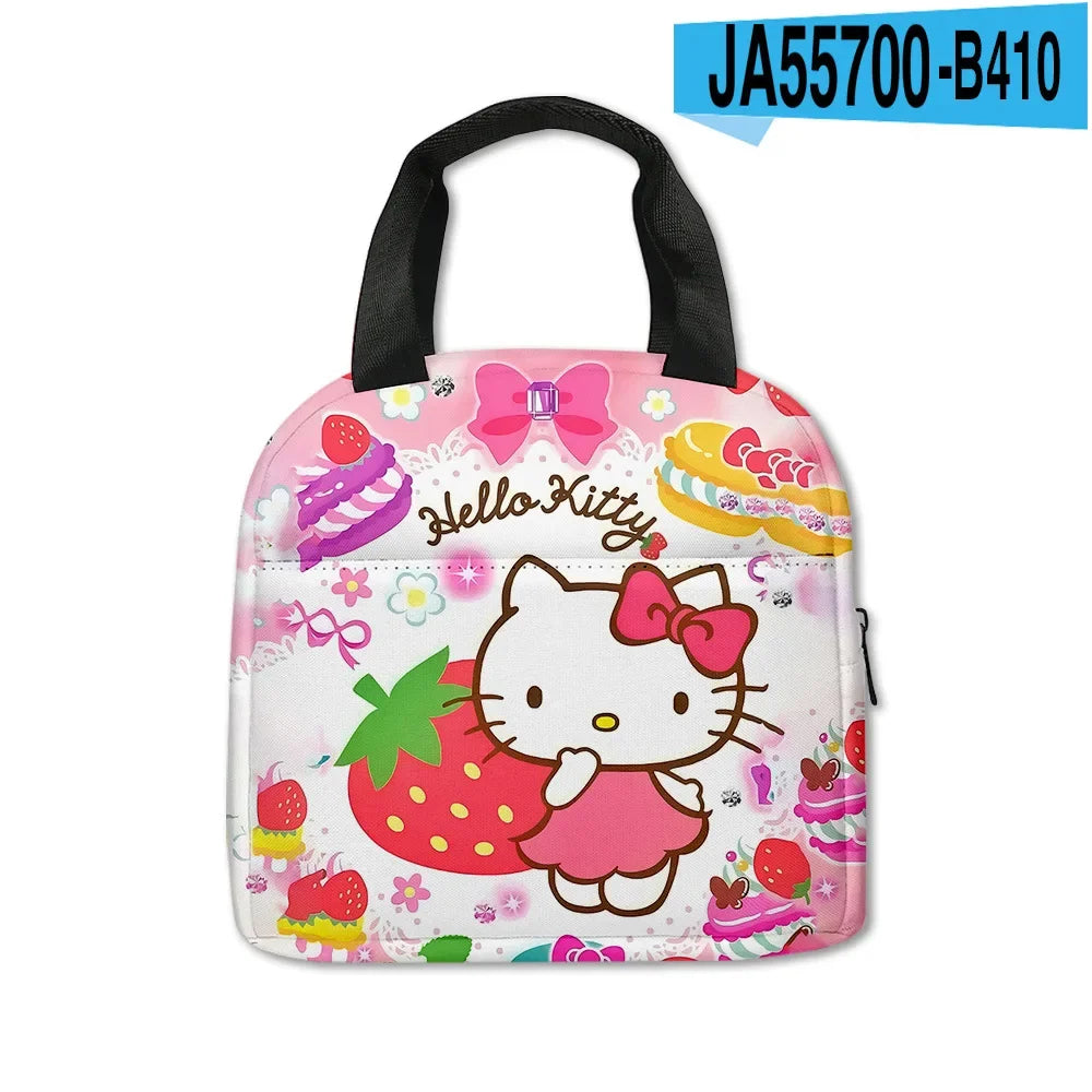 HelloKitty Kuromi Backpack Cute Elementary School Student Junior High School Cartoon School Bag Mochila  Cartoon Backpack