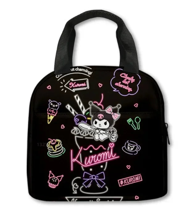 HelloKitty Kuromi Backpack Cute Elementary School Student Junior High School Cartoon School Bag Mochila  Cartoon Backpack