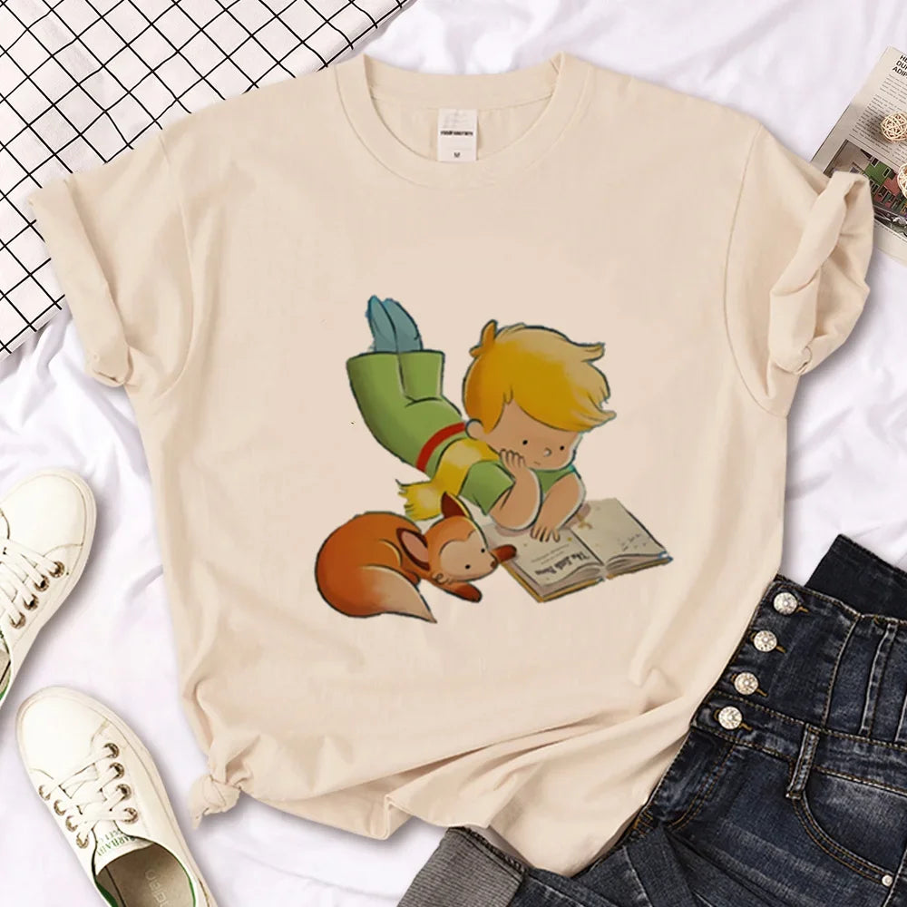 the Little Prince Tee women harajuku tshirt girl 2000s clothing