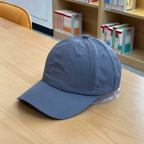 Sparkling Style Quick-Drying Baseball Hat Men and Women Outdoor Running Internet Hot Casual Spring Outing Peaked Cap Women