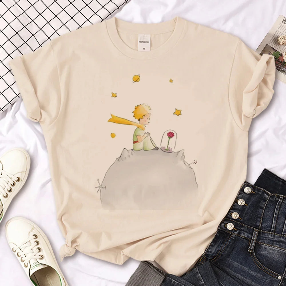 the Little Prince Tee women harajuku tshirt girl 2000s clothing