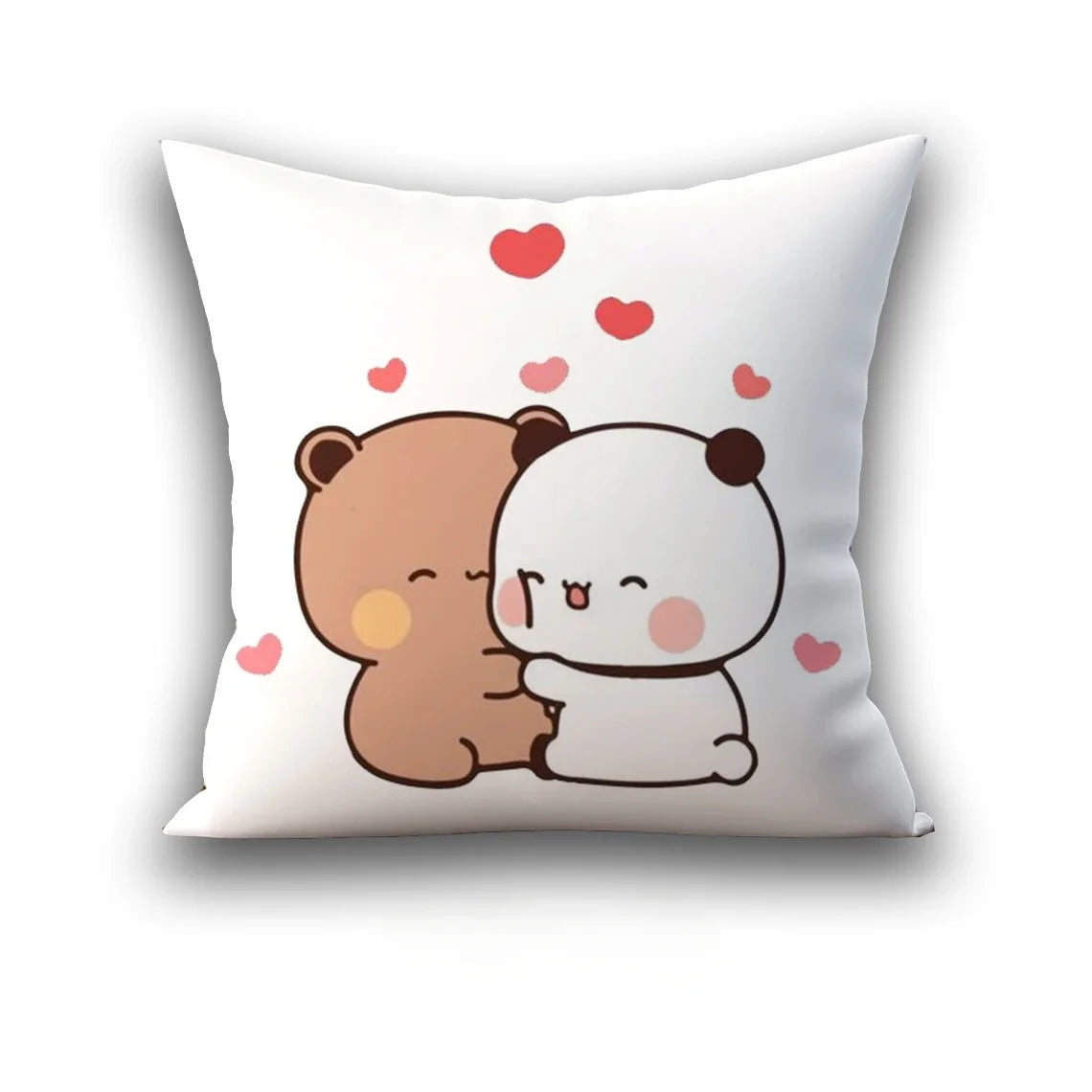 Bubu Dudu Pillow Cover Birthday Wedding Gifts 45x45 Cushions Covers Dakimakura Throw Pillows Square Pillowcase Cute