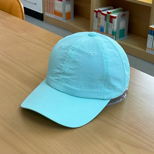 Sparkling Style Quick-Drying Baseball Hat Men and Women Outdoor Running Internet Hot Casual Spring Outing Peaked Cap Women