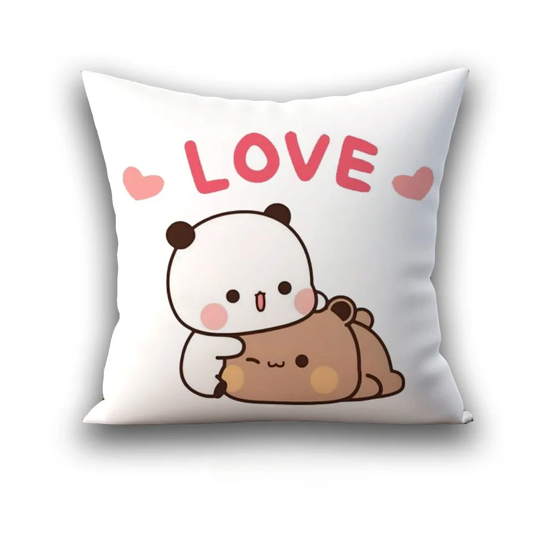 Bubu Dudu Pillow Cover Birthday Wedding Gifts 45x45 Cushions Covers Dakimakura Throw Pillows Square Pillowcase Cute