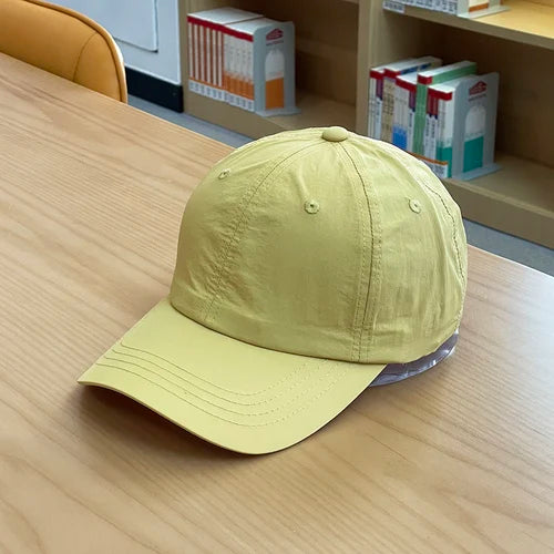 Sparkling Style Quick-Drying Baseball Hat Men and Women Outdoor Running Internet Hot Casual Spring Outing Peaked Cap Women