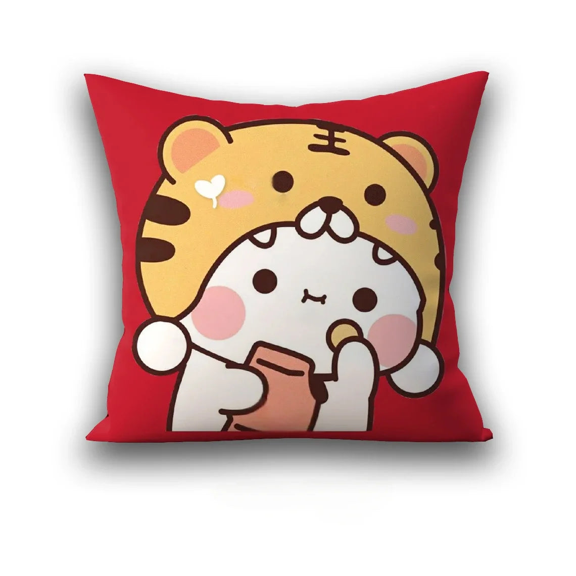 Bubu Dudu Pillow Cover Birthday Wedding Gifts 45x45 Cushions Covers Dakimakura Throw Pillows Square Pillowcase Cute