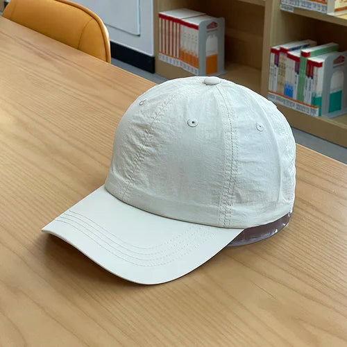 Sparkling Style Quick-Drying Baseball Hat Men and Women Outdoor Running Internet Hot Casual Spring Outing Peaked Cap Women