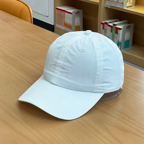 Sparkling Style Quick-Drying Baseball Hat Men and Women Outdoor Running Internet Hot Casual Spring Outing Peaked Cap Women