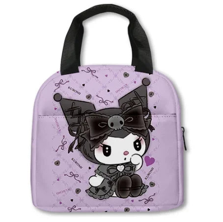 MINISO Kuromi Melody Joint Peripheral Backpack Female Cute Elementary School Students Junior High School Bag Mochila