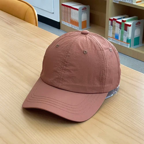 Sparkling Style Quick-Drying Baseball Hat Men and Women Outdoor Running Internet Hot Casual Spring Outing Peaked Cap Women