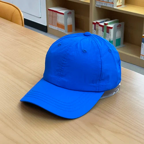 Sparkling Style Quick-Drying Baseball Hat Men and Women Outdoor Running Internet Hot Casual Spring Outing Peaked Cap Women